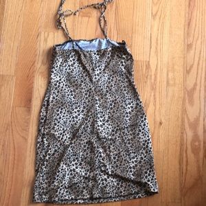 Swimsuit cover up or sundress fits more like a M